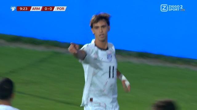 世预赛首球,菲利克斯葡萄牙国家队生涯进球数已上双