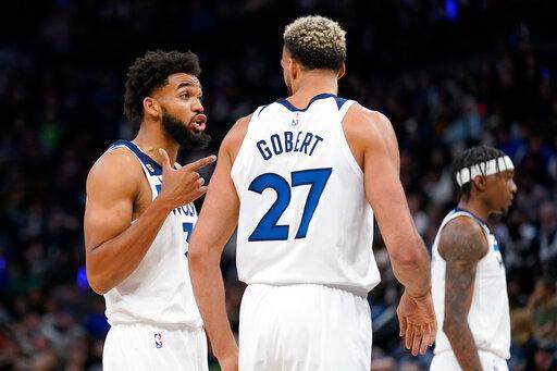 森林狼双塔首秀优缺点并存 甜蜜赛程有利球队磨合